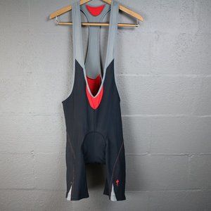 SPECIALIZED Large BG RBX COMP Padded Bib Shorts Form Fit Black White Red